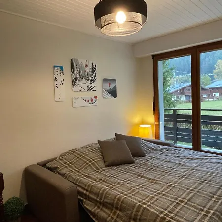 Lejlighed Bois Du Bouchet, Vue Montagne, Calme, Parking Gratuit, Proche Centre Chamonix