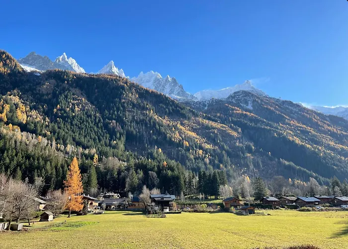 Bois Du Bouchet, Vue Montagne, Calme, Parking Gratuit, Proche Centre Apartament Chamonix