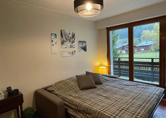 Apartman Bois Du Bouchet, Vue Montagne, Calme, Parking Gratuit, Proche Centre Chamonix